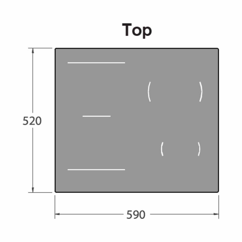 BERTAZZONI 4 Zone Induction Hob (60cm) (exclude Installation) P604I1M30NP-image 4