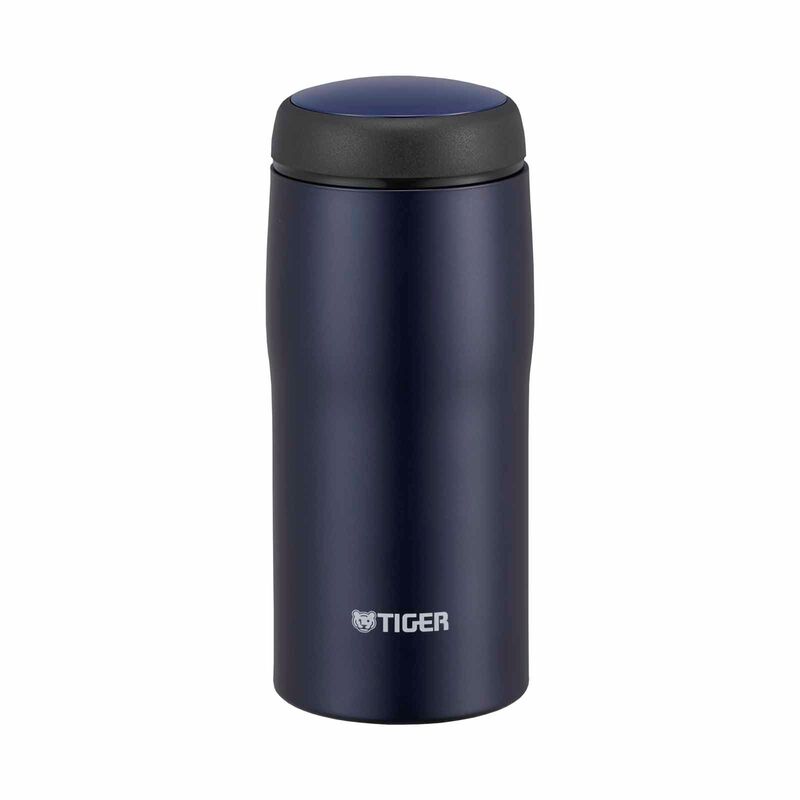 TIGER 0.36lt Stainless Steel Screw Lid Bottle (matte Navy) MJA-B036 (AN)-image 1