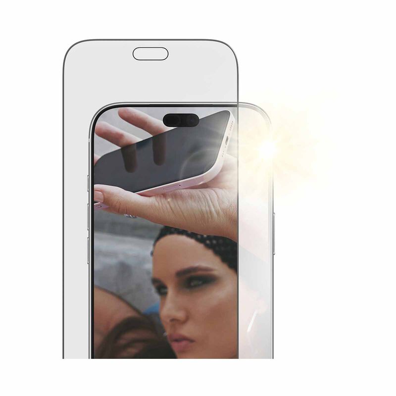 PANZERGLAS Ip18pm Matte (black Frame) Fastfit In-a-box Protector PZG-SA34208-image 3