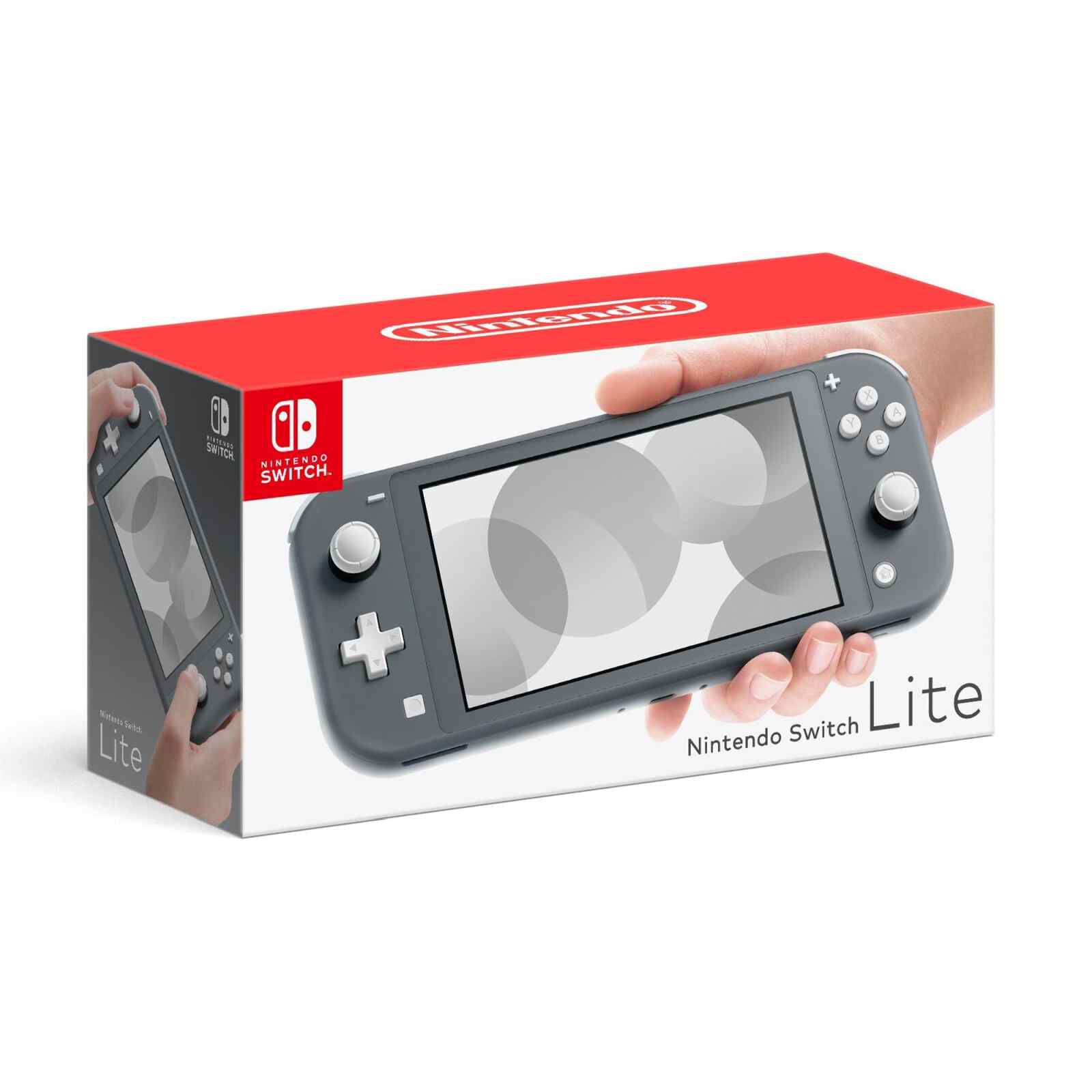 NINTENDO Switch Lite - Gray NTD-HDH-S-GAZAA-ASI