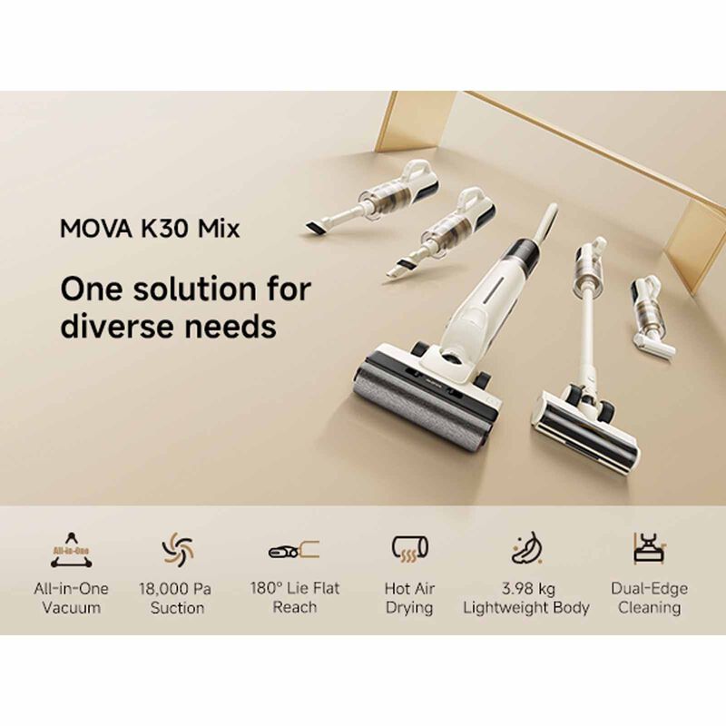 MOVA K30 Mix Handstick Wet & Dry Vacuum Cleaner MV-K30MIX-image 5