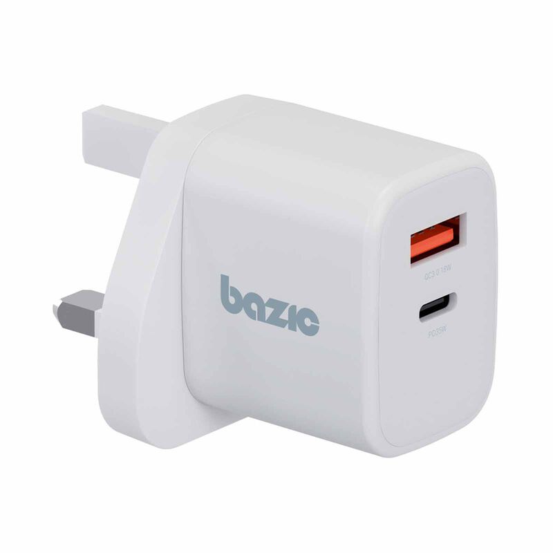 BAZIC Goport Velox 35, 1c1a Gan Charger 35w(uk) - White CHR-VLX35-UK-WHT-image 1