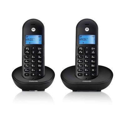 MOTOROLA Dect Phone Twin MT T102 PLUS BLACK