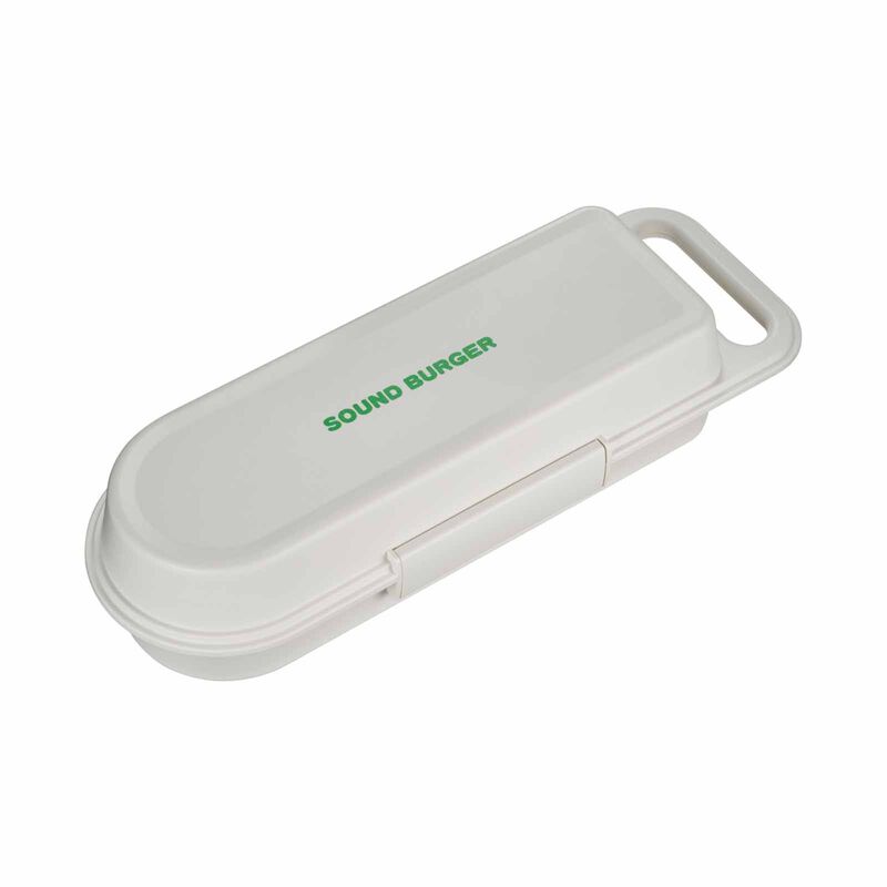 AUDIO TECH Sound Burger Storage Case - White AT-SBC1 WH-image 1
