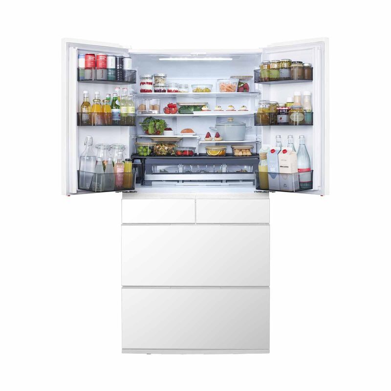 HITACHI 6 Dr Fridge (525l) - Crystal White R-GWC670TS-XW-image 4