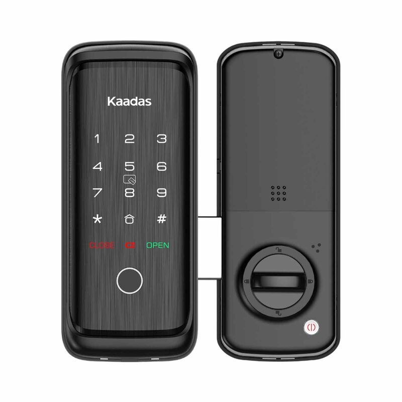 KAADAS Rim Lock For Wooden Door With Dual Unlocking Feature R8 RIM-image 1