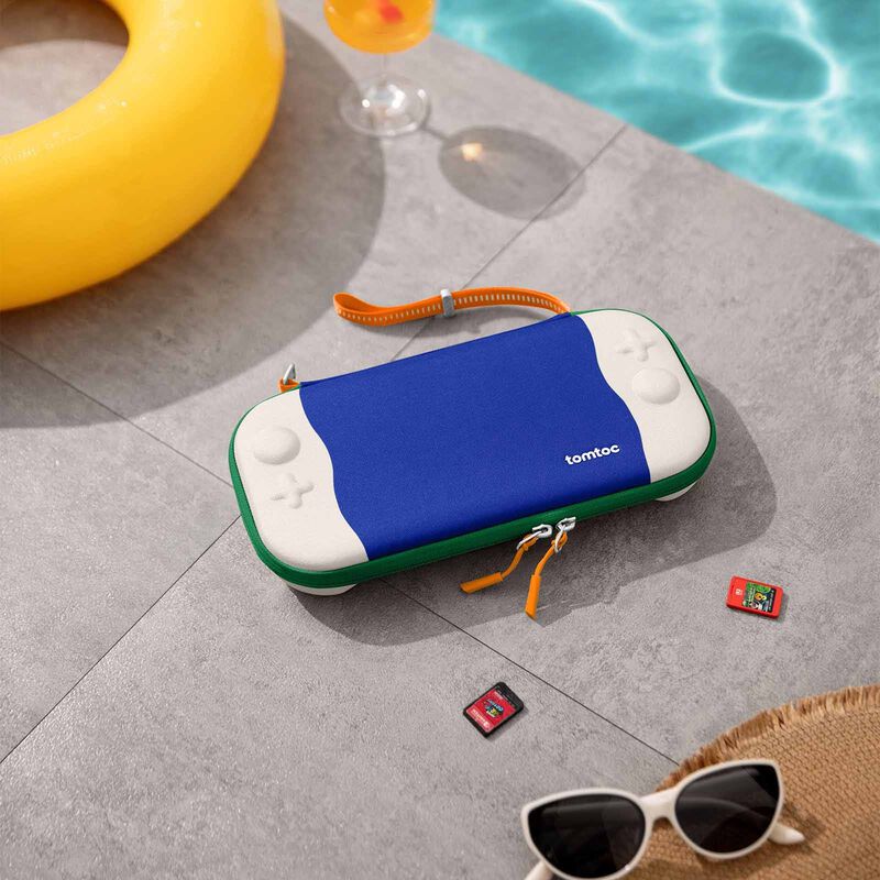 TOMTOC Fancycase-g05 Switch 2 Slim Case - Blue Wave G05S3B1-image 5
