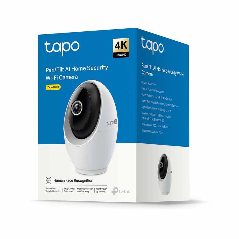 TP LINK Pan/tilt Ai Home Security Wi-fi Camera TAPO C260-image 10