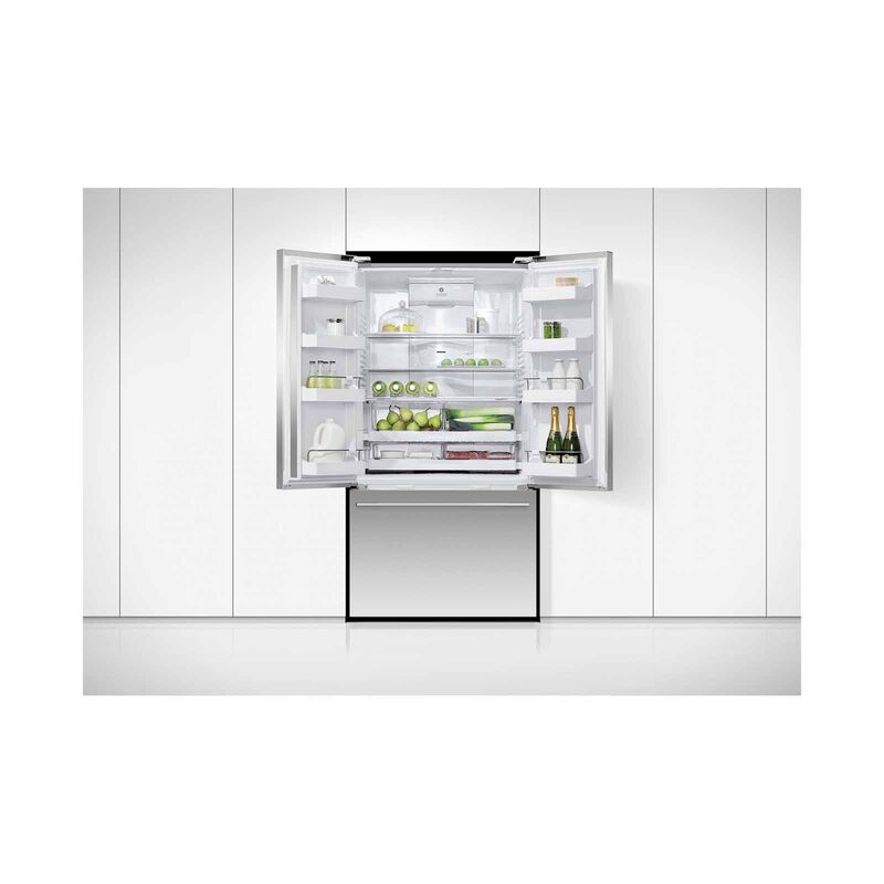FISHER & P French Door Fridge With Ice & Water (536l)/( Stainless Steel ) RF610ADUSX6-image 5