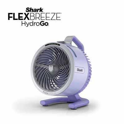 SHARK Flexbreeze Hydrogo Portable Misting Fan (purple) FA050SMPU