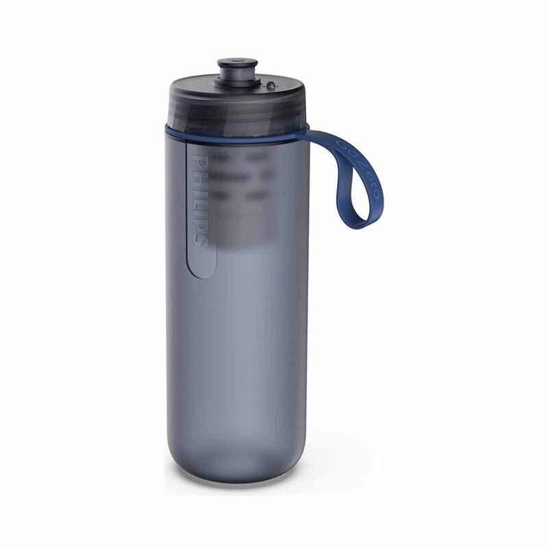 PHILIPS 590ml Hydration Bottle Gozero Active - Navy Blue AWP2712BLR/97-image null