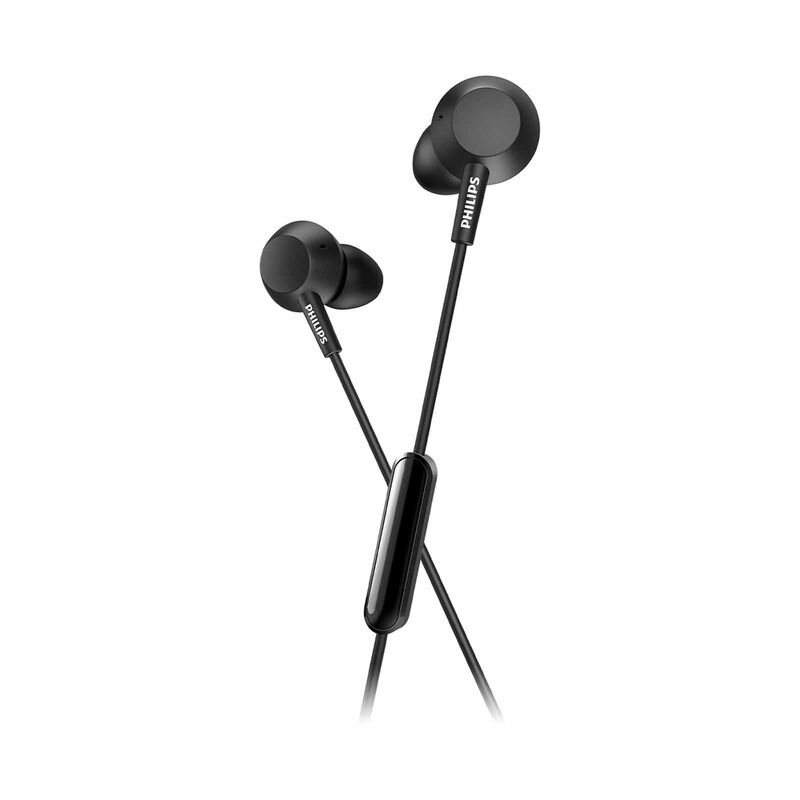 PHILIPS In-ear Headphones With Mic TAE4105BK/00-image 1