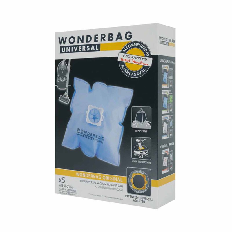 ROWENTA Wonder Bag Classic X 5 For Vacuum Cleaner WB4061-image 1