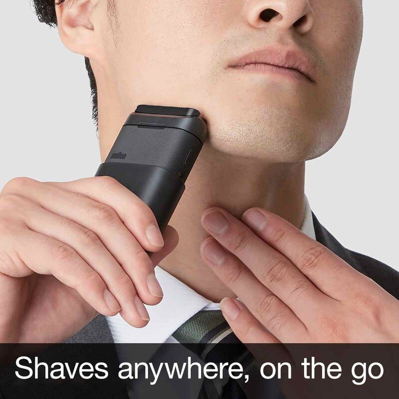 BRAUN Wet & Dry Pocket Shaver M1012-image 4