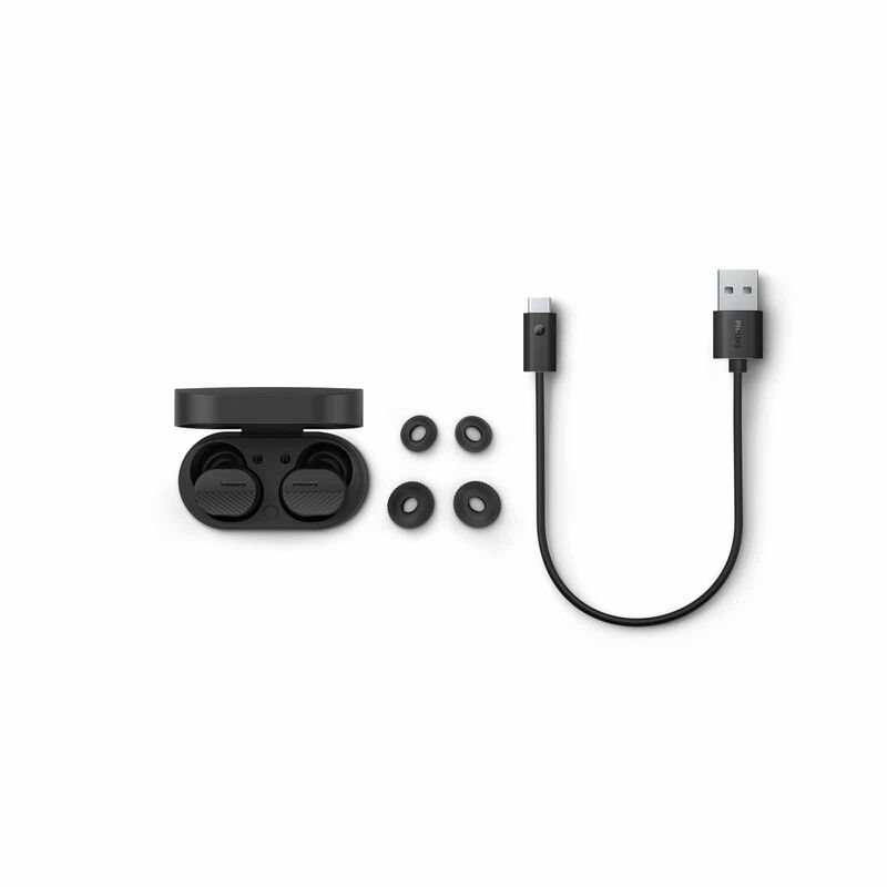 PHILIPS In Ear True Wireless Headphones TAT5000BK/97-image 5
