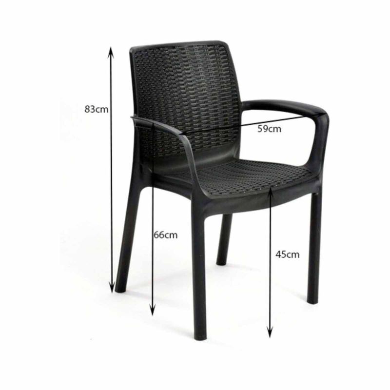 KETER Bali Outdoor Dining Table Set (exclude Installation) D-KT-55-9991-image 4