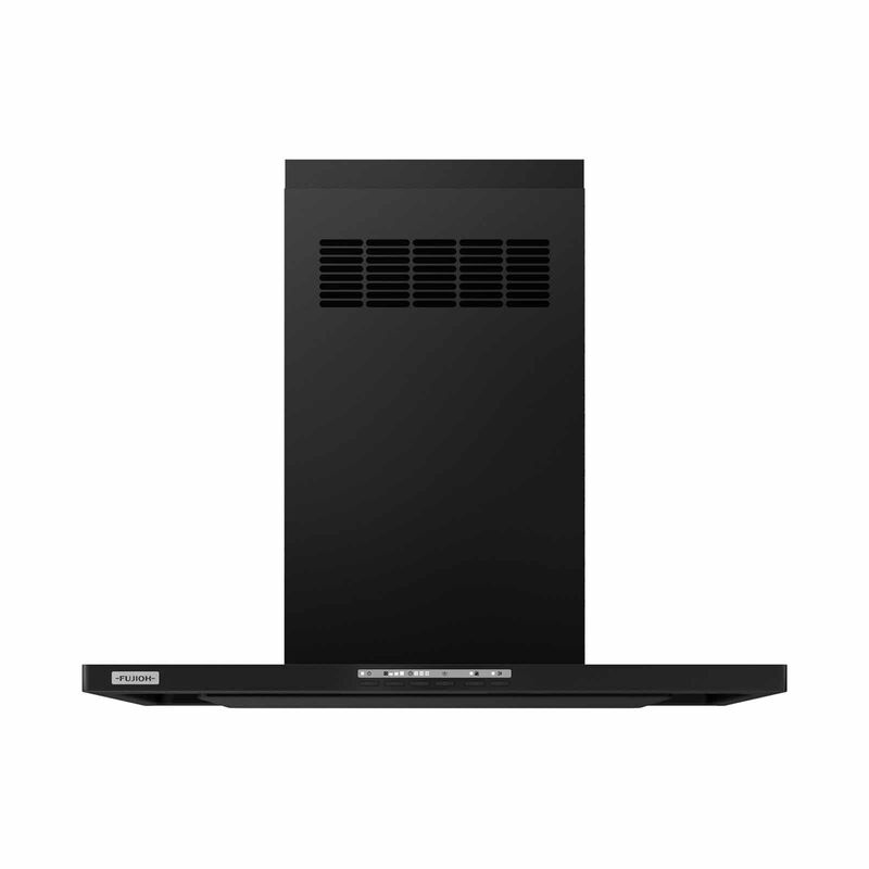FUJIOH 90cm Made In Japan Patented Oil Smasher Chimney Hood - Texture Black (exclude Installation) FR-CL1890 R XBK-image 1