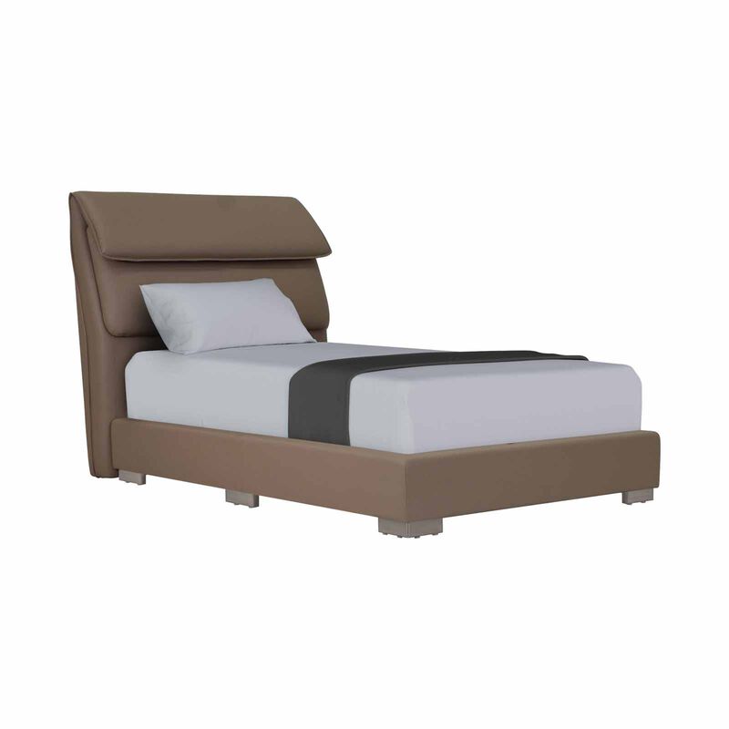 MAXCOIL Super Single Size Bed Frame JEAN HEADBOARD WITH DIVAN 5 INCHES /8 INCHES-image null