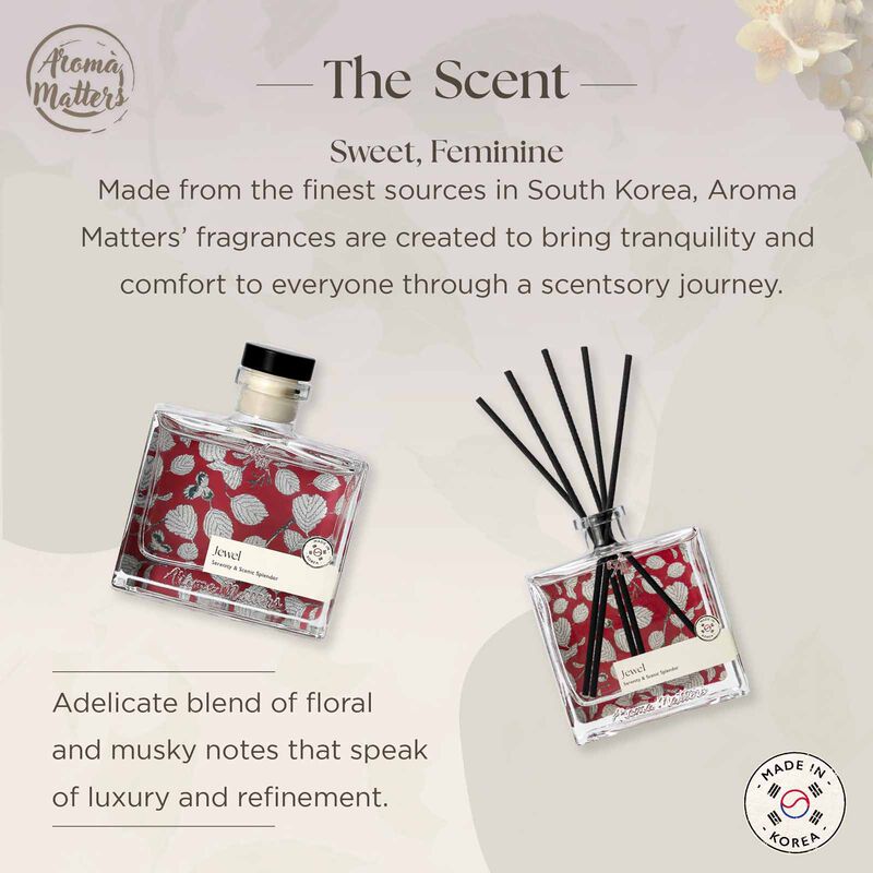 AROMA MATT Jewel Reed Diffuser 8.45 Fl.oz (250ml) BOTTLE250-JEWEL-image 3