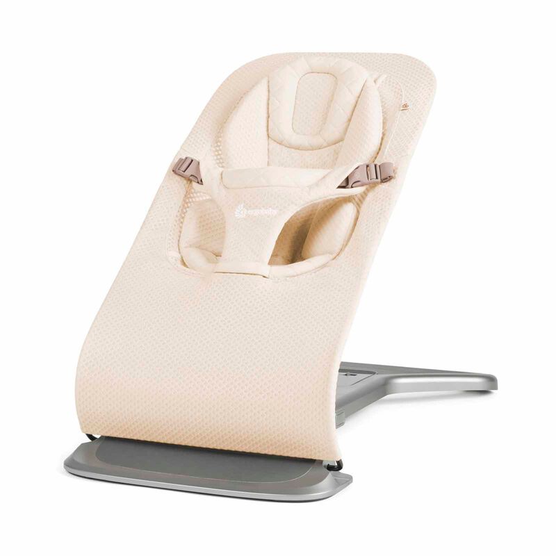 ERGOBABY Evolve 3 In 1 Mesh Bouncer - Cream EVLBNCCRMMSH-image 1