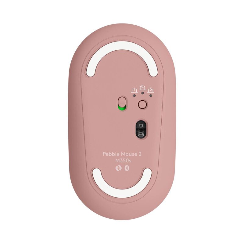 LOGITECH Pebble Mouse 2 M350s - Tonal Rose 910-006987-image 6