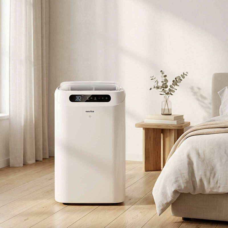 NOVITA 3-in-1 Portable Air Conditioner (10k Btu) NAC10000UV-I-image 3