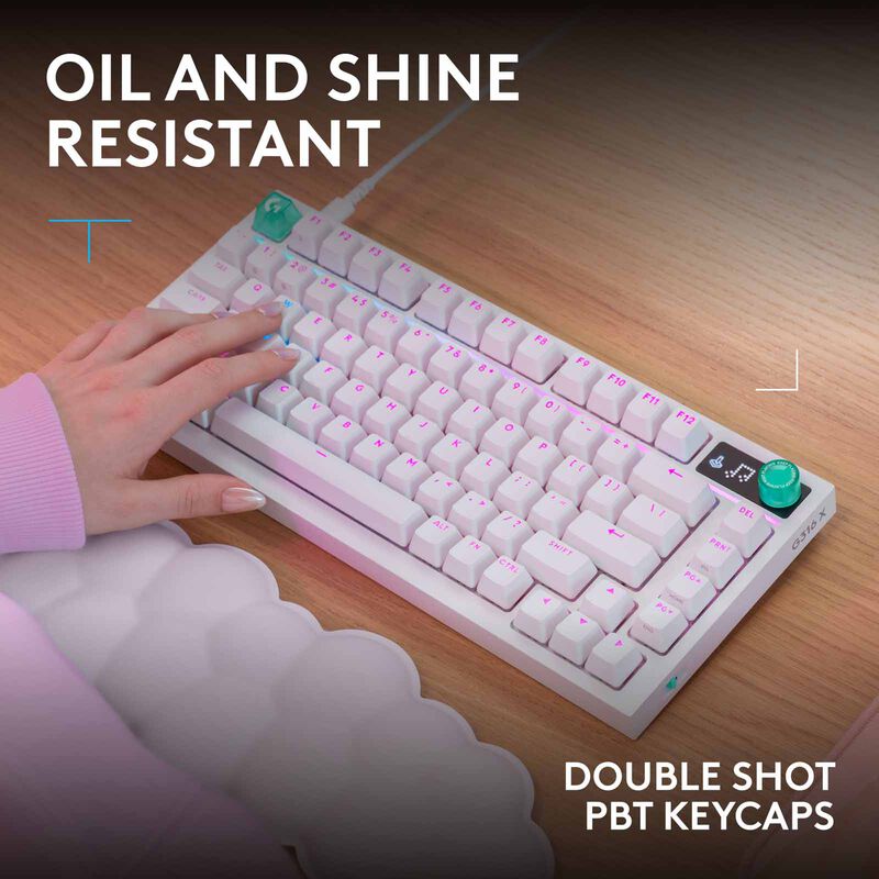 LOGITECH G316 X 75 Mech Keyboard White Tactile 920-014322-image 14