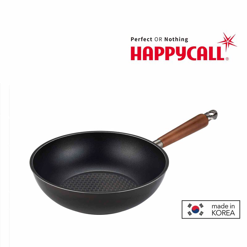 HAPPYCALL Crocodile Ih 24cm Graphene Wok Pan 3001-0640-image null
