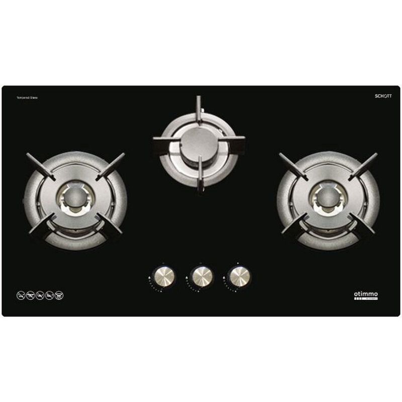 OTIMMO 3 Burner Gas Hob (80cm) (exclude Installation) EBH6381S-image 2