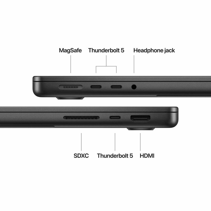 APPLE 14-inch Macbook Pro Apple M4 Pro Chip With 14-core Cpu And 20-core Gpu, 24gb, 1tb Ssd - Space Black MX2J3ZP/A-image 7