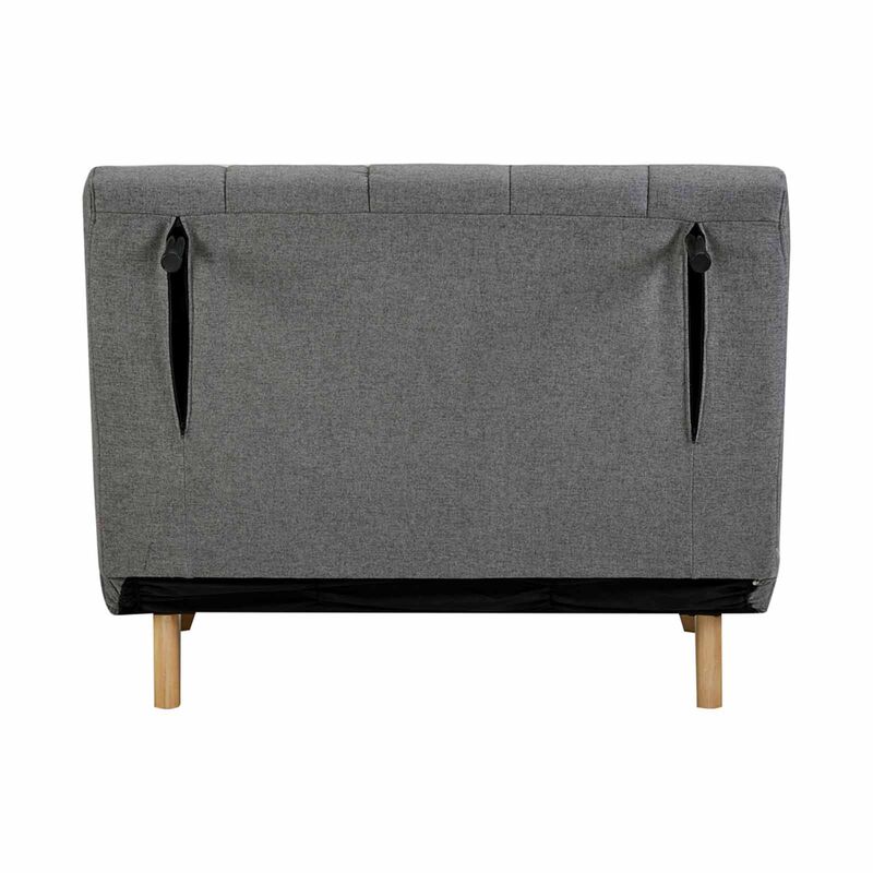 Single Sofa Bed Grey TESSA-image 11