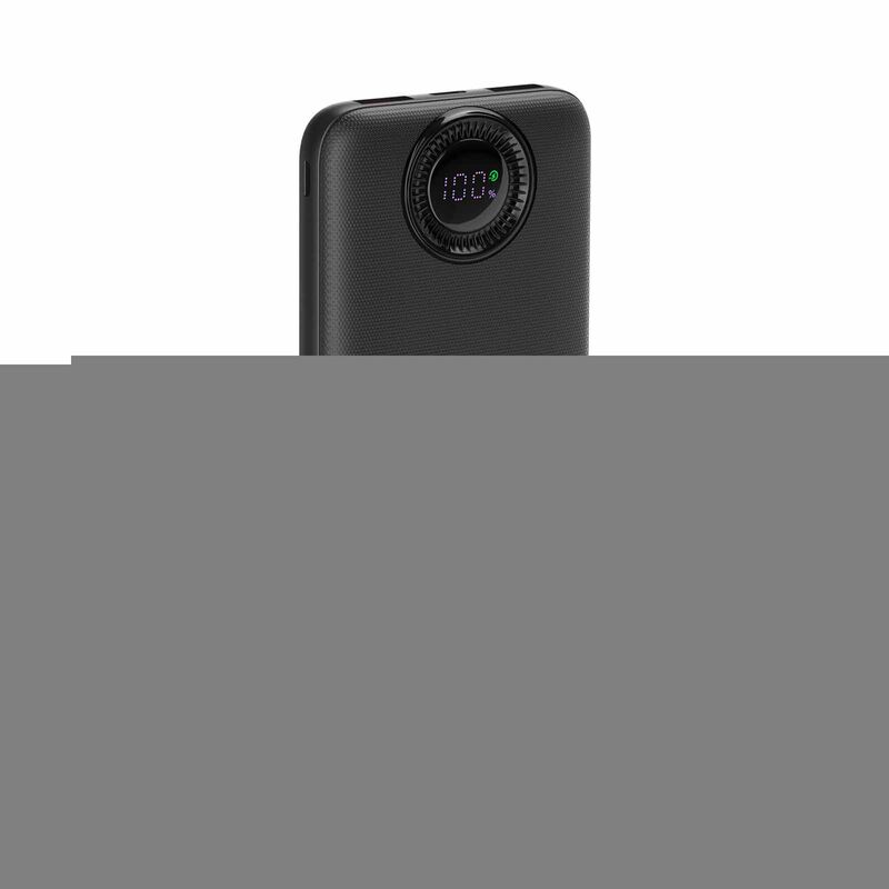 PHILIPS 10000mah (pd 22.5w, Input 1c+1m, Output 1a+1c)- Black DLP5714CB/00-image 2