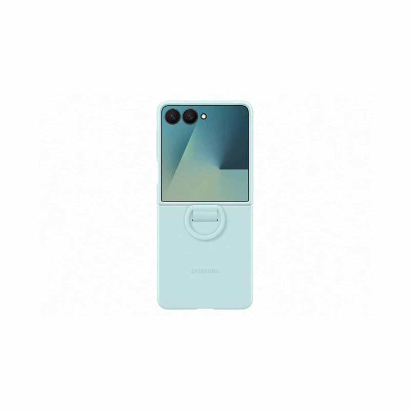 SAMSUNG Galaxy Z Flip7 Silicone Case Mint EF-PF766TMEGWW-image 1