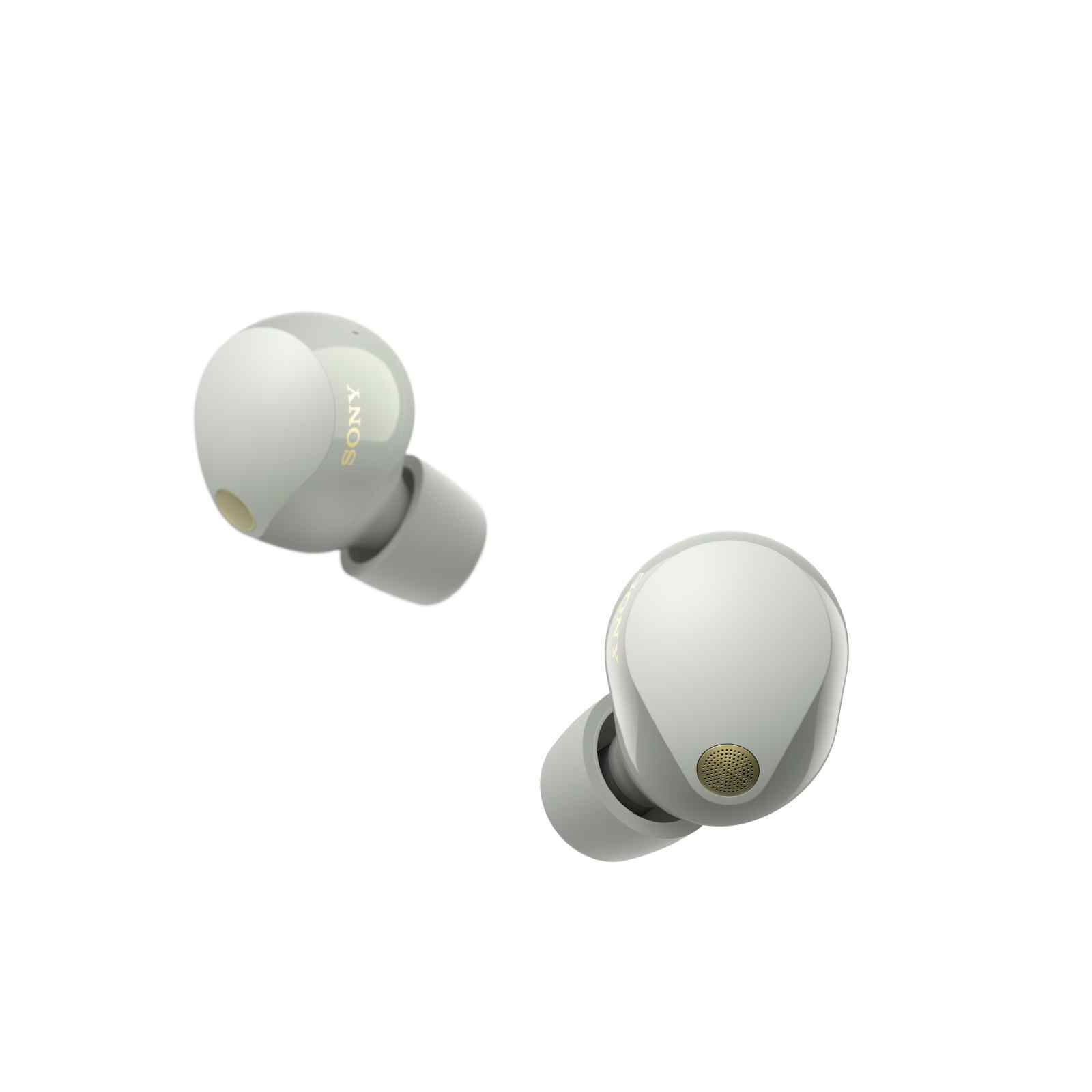 Shop SONY Wireless Noise Cancellation Headphones (silver) WF