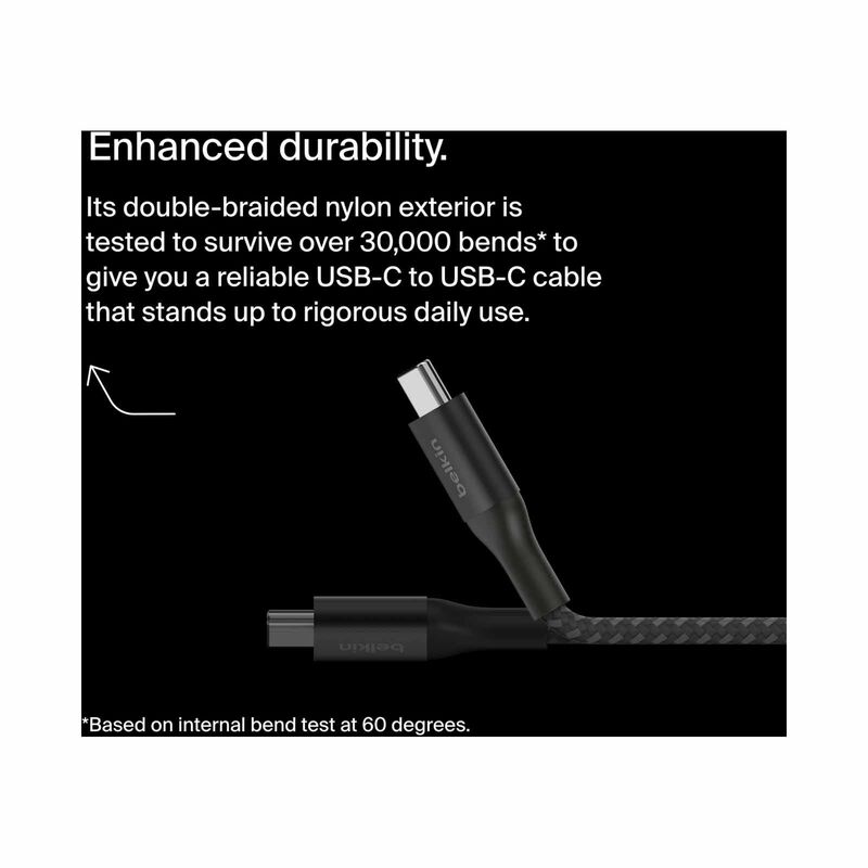 BELKIN Usb-c To C Pd3.1 Cable 2m Up To 240w Blk CAB015BT2MBK-image 4