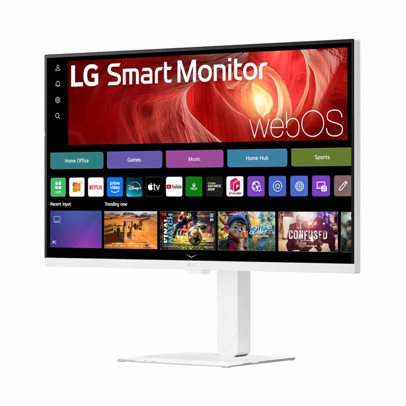 LG 31.5in 4k Uhd Smart Monitor With Webos 32U720SA-W-image 2
