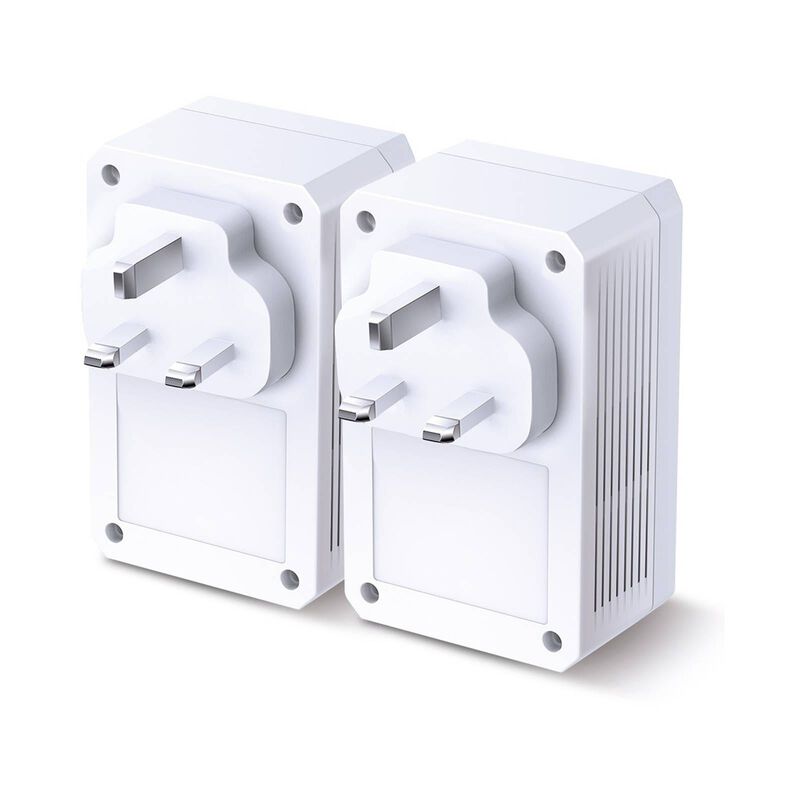 TP LINK Av1000 Gigabit Passthrough Powerline Starter Kit TPL-TL-PA7017P-KIT-image 2