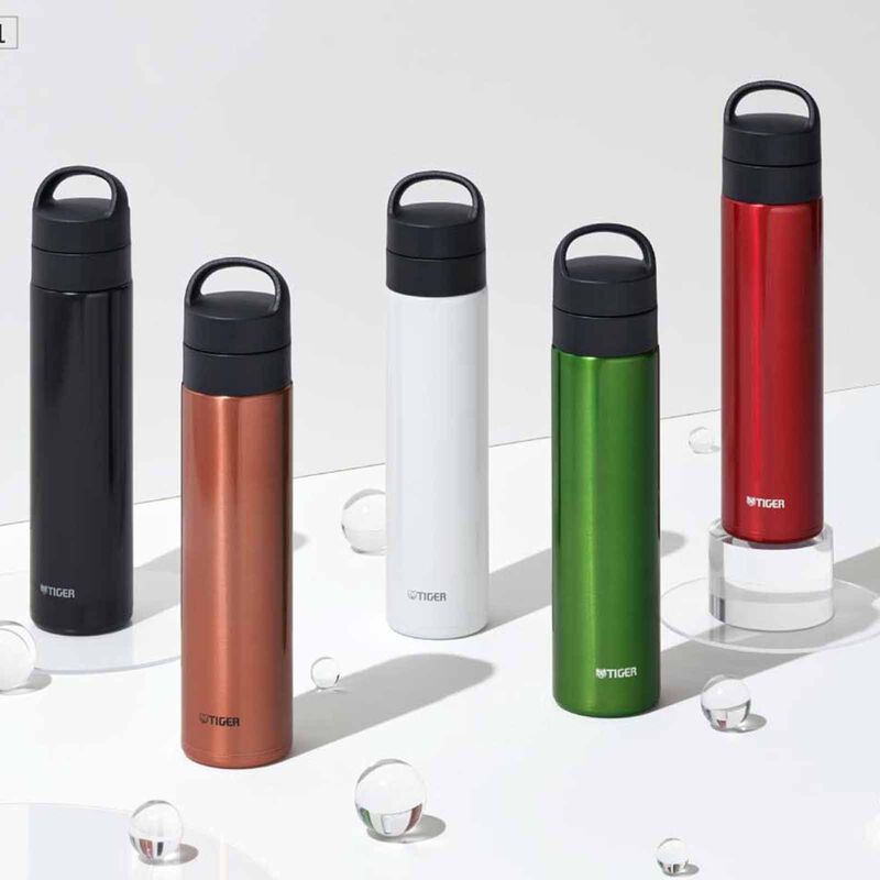 TIGER 0.6lt Vacuum Insulated Carbonated Bottle - Clear Copper MKB-T601 (DB)-image 3