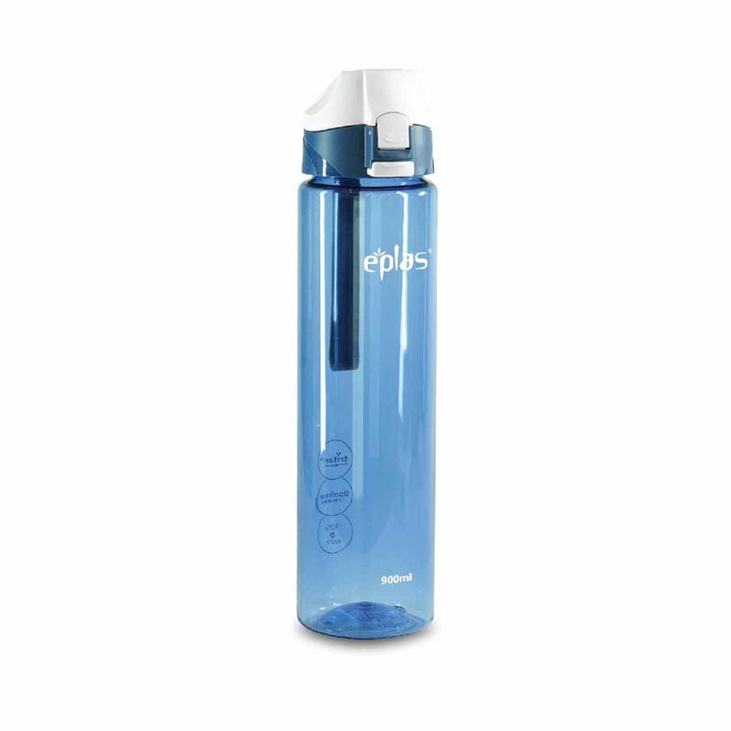 EPLAS Sport Flip Top Bottle W Locking System (900ml) - Sky Blue EGD-900-image 1