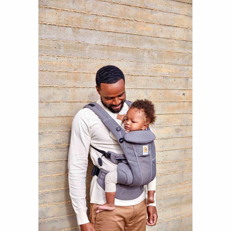 ERGOBABY Omni Breeze Baby Carrier - Graphite Grey BCZ360PGRAPH-image 4