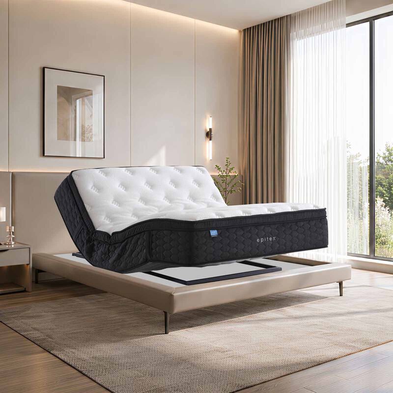 EPITEX Queen Size Mattress With Bedframe ASCENT-image 1
