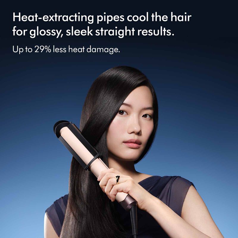 DYSON Corrale Coolshine Hair Straightener - Ceramic Pink/rose Gold HT02-A CEPK/ROSEGD (600095-01)-image 2