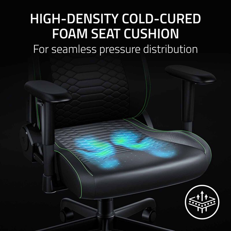 RAZER Iskur V2 X Newgen - Ergonomic Gaming Chair W Breathable Comfort - Black/green RZ38-05310700-R3CA-image 7
