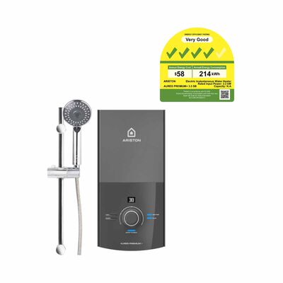 ARISTON Instant Water Heater (elcb / Constant Temperature) AURES PREMIUM+ 3.3 SB