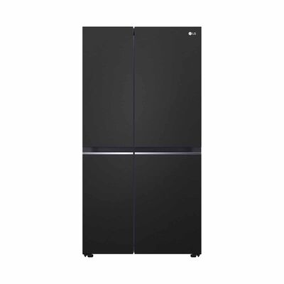LG Side By Side Fridge (647l) - Essence Matte Black GS-B6473EP