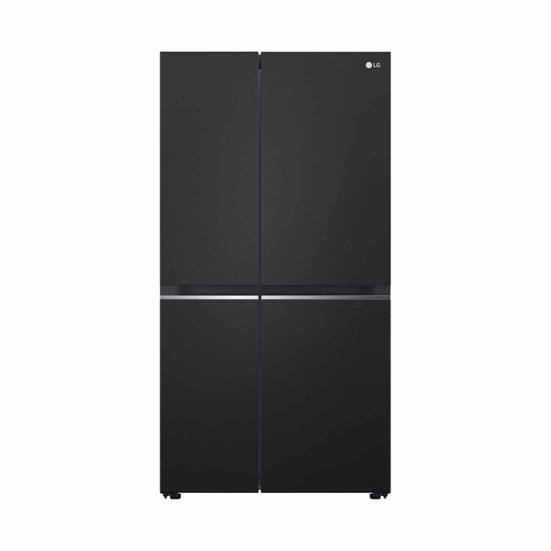 LG Side By Side Fridge (647l) - Essence Matte Black GS-B6473EP-image 1