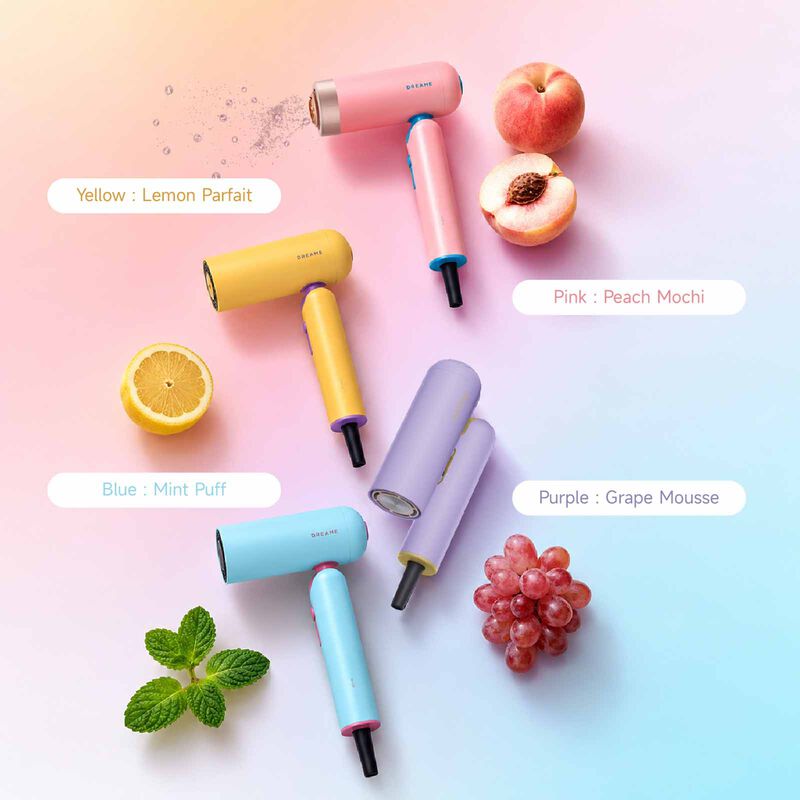 DREAME Pocket Cake High-speed Hair Dryer - Grape Mousse Purple DM-CKHPKET-PP-image 8