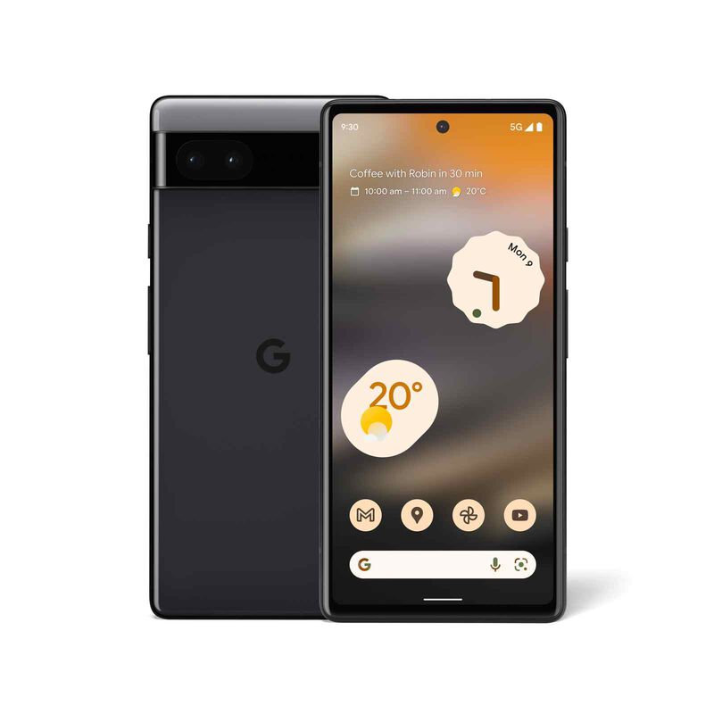 GOOGLE Mobile Pixel 6a 128gb Charcoal GA02998-US-image 1