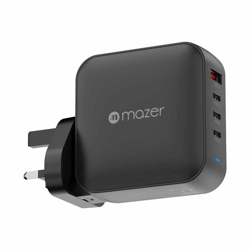 MAZER Prestigegan Pd3.1 165w 3c1a With Travel Plugs - Black M-G165W-V5-BK-image 7