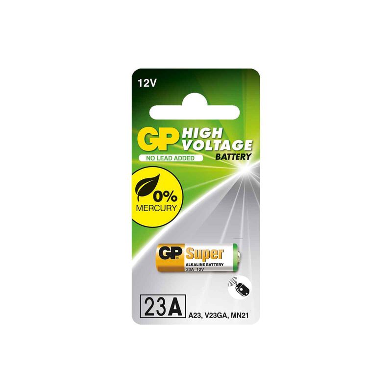 GP High-voltage 23a Alkaline Battery (12 V) GPPBA23AF000-image null